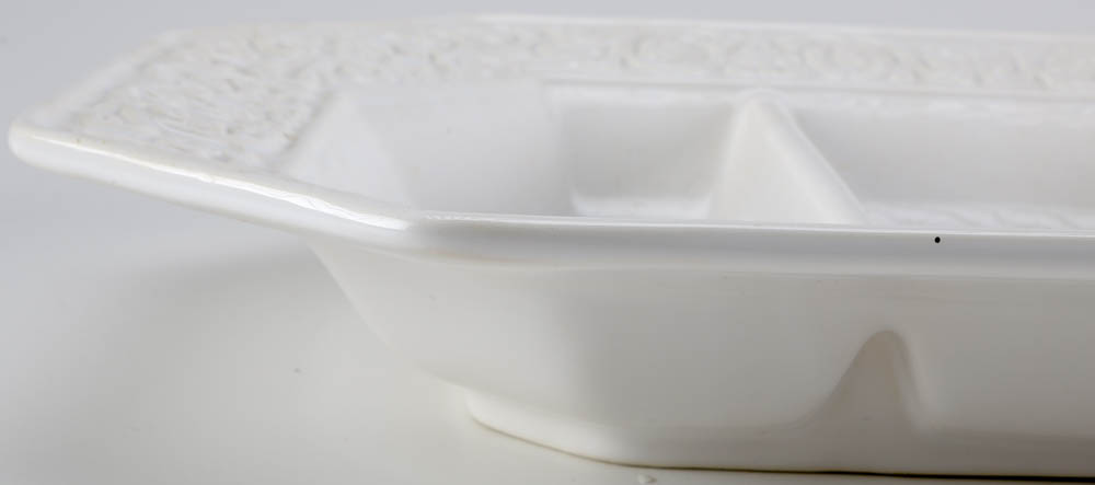 Martam Safaril White Ceramic Platters