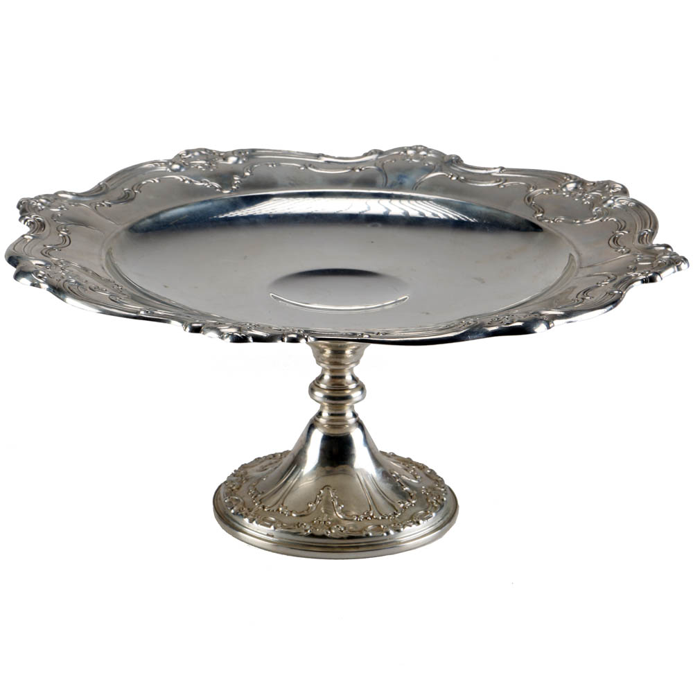 Gorham "Chantilly-Duchess" Weighted Sterling Silver Compote