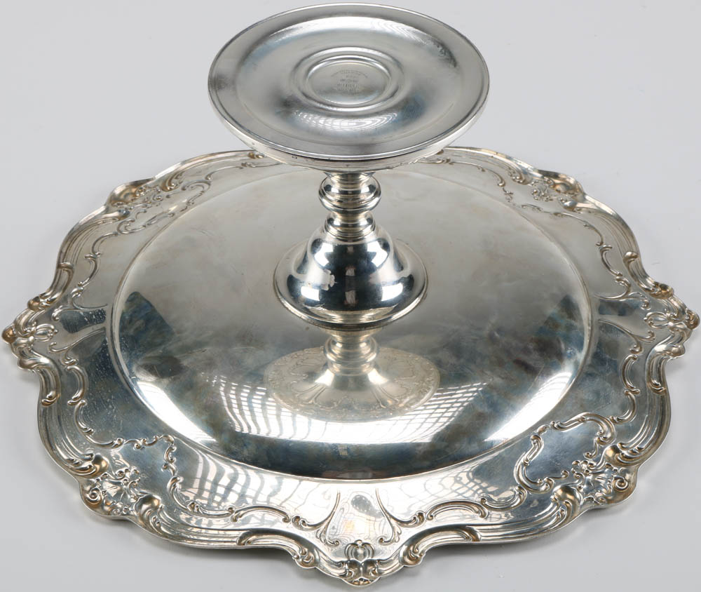 Gorham "Chantilly-Duchess" Weighted Sterling Silver Compote