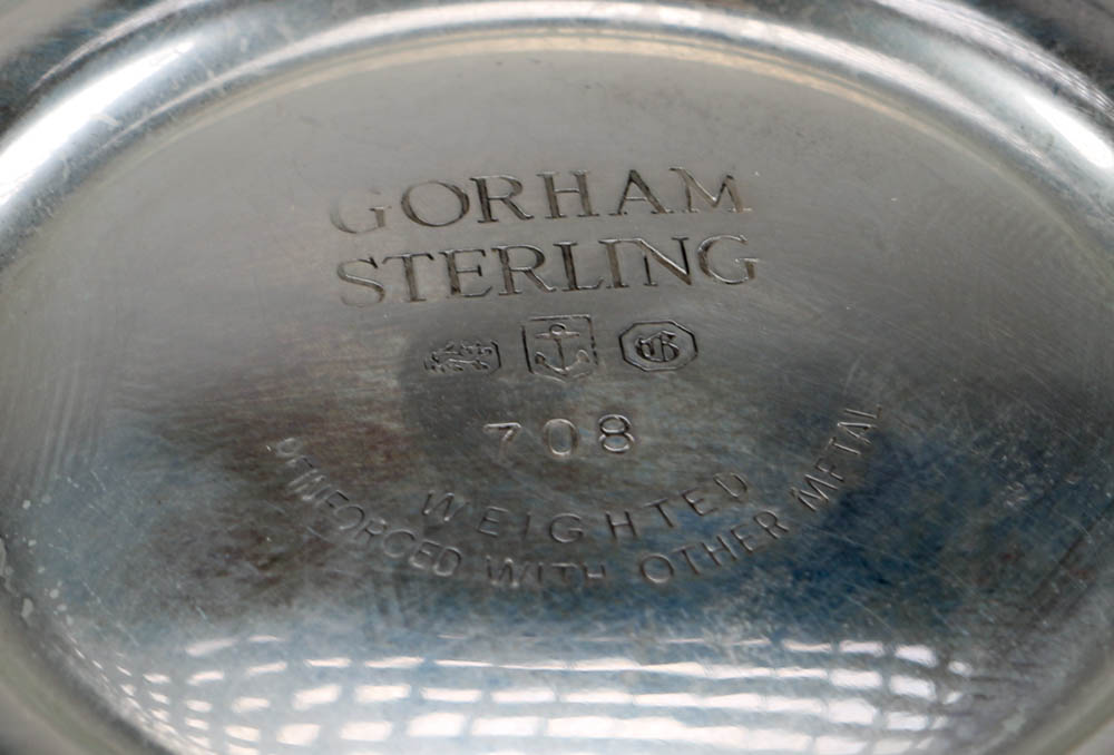 Gorham "Chantilly-Duchess" Weighted Sterling Silver Compote