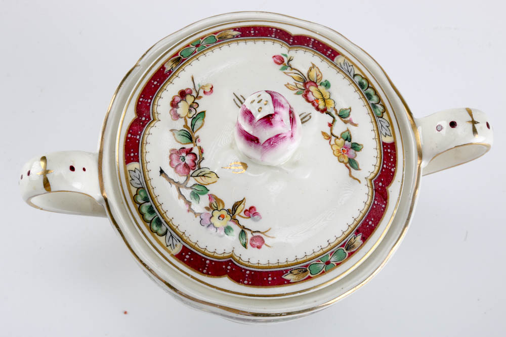 Grindley Chine Sugar and Creamer Set