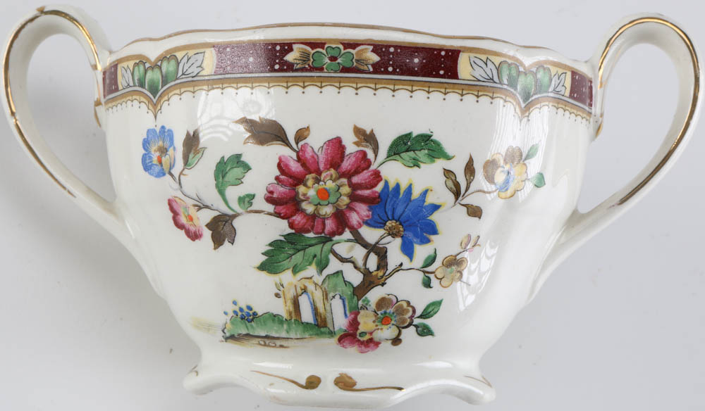 Grindley Chine Sugar and Creamer Set