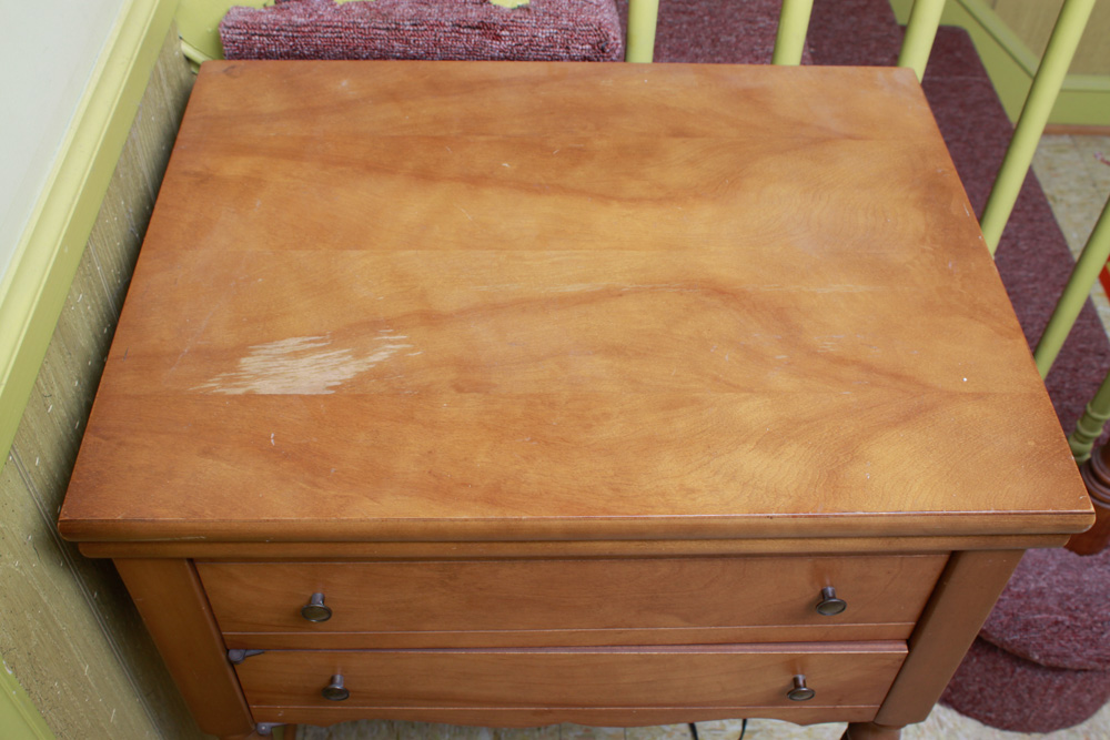 Vintage Sewing Table with Sears Kenmore Sewing Machine