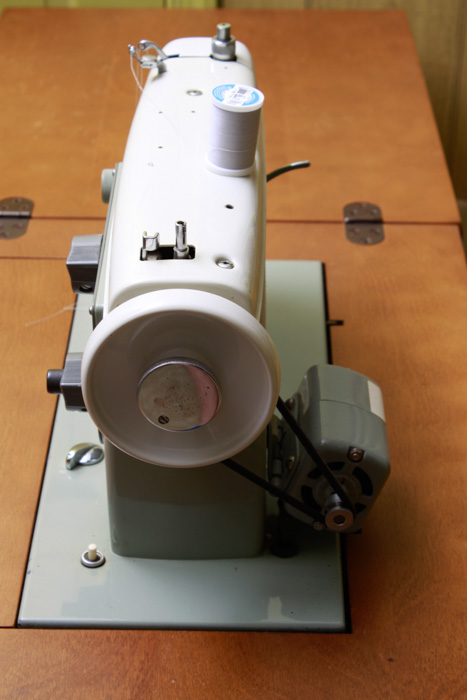 Vintage Sewing Table with Sears Kenmore Sewing Machine