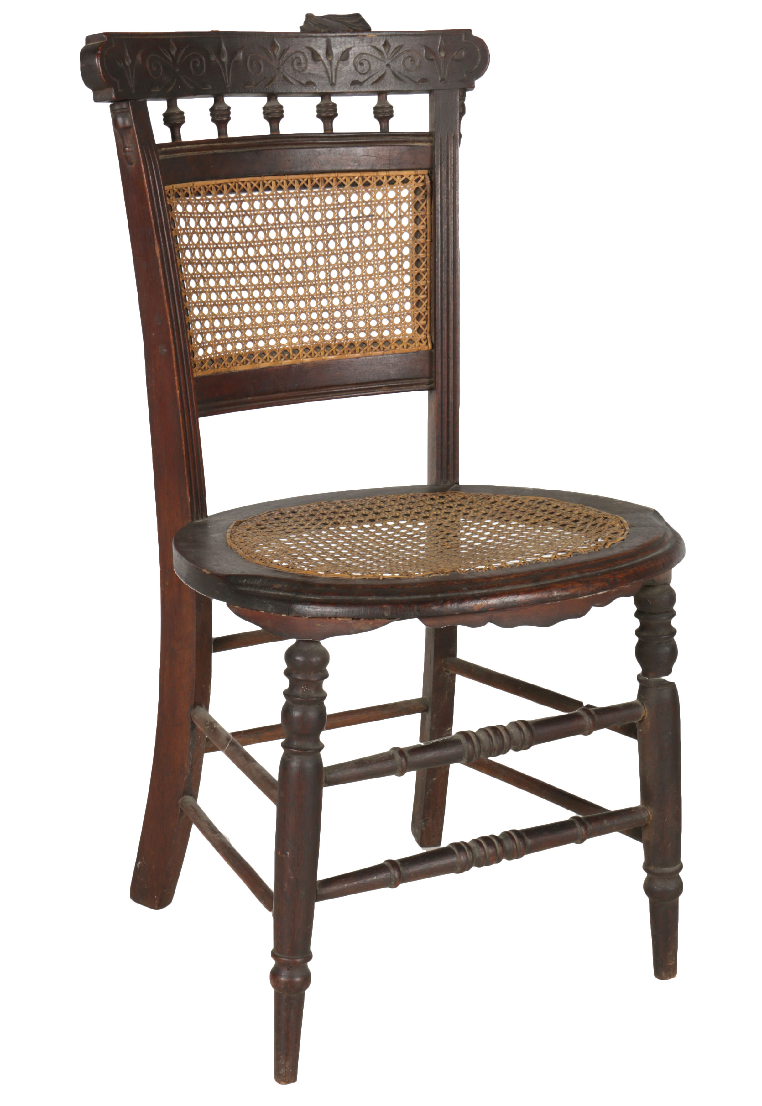 Antique Caned Chairs