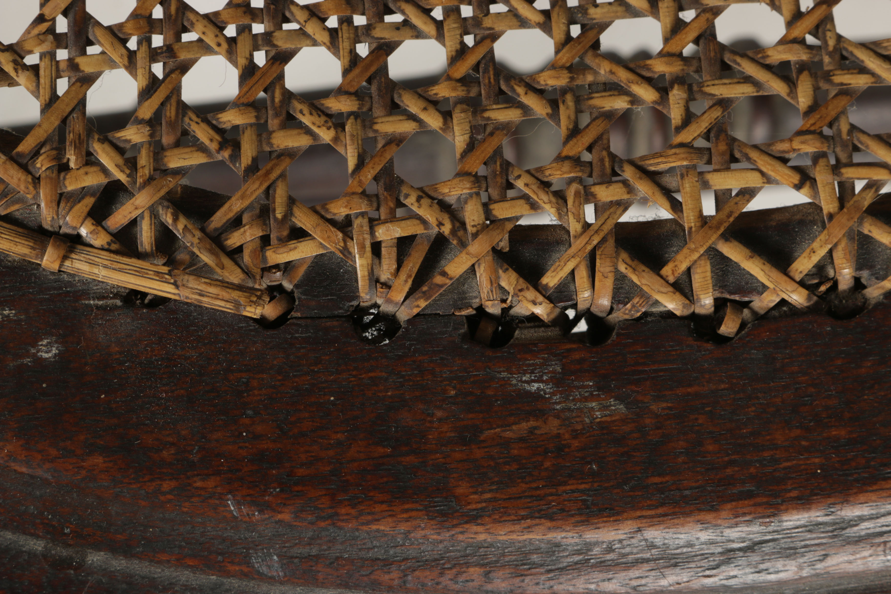 Antique Caned Chairs