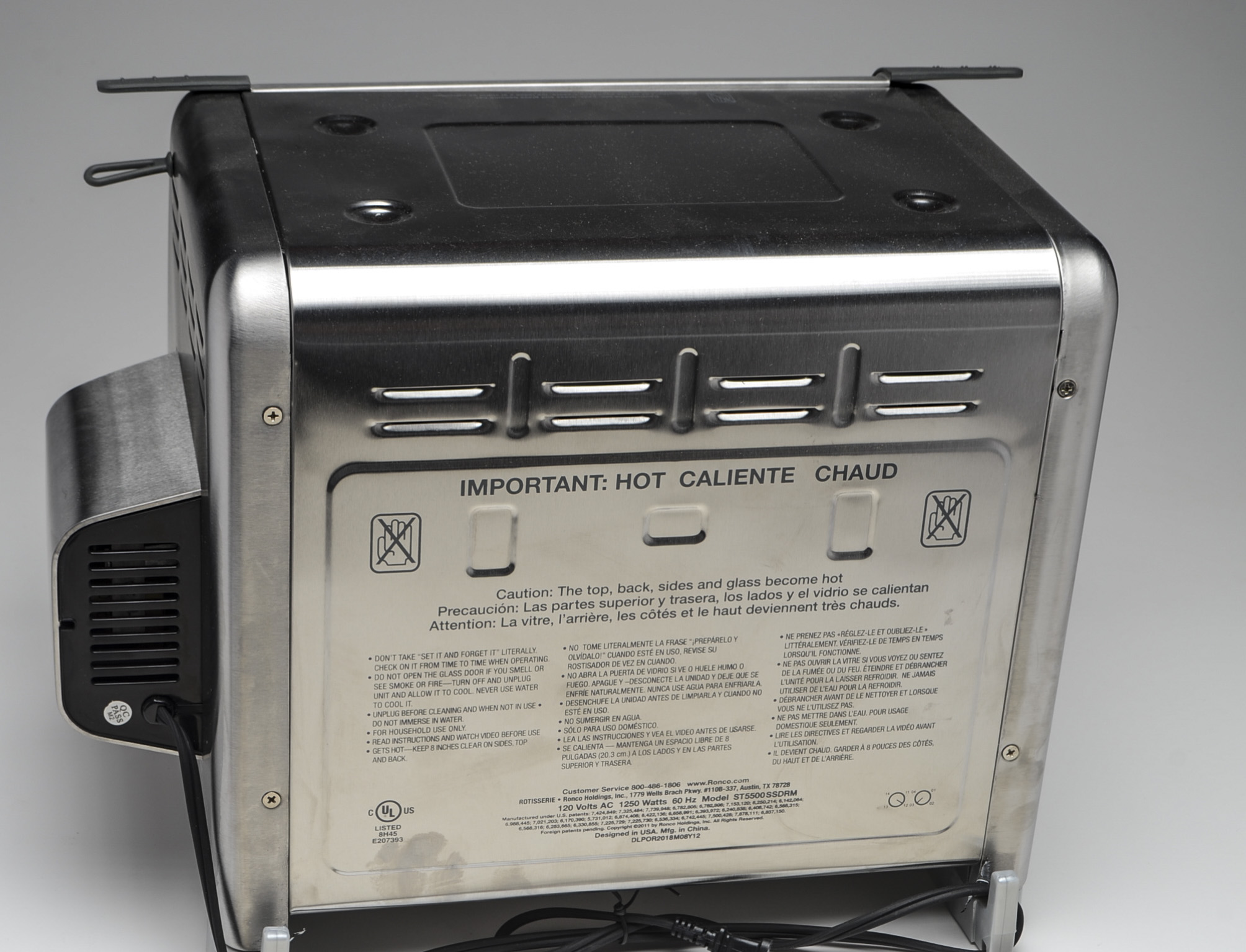 Ronco Showtime Rotisserie Oven - WVXU