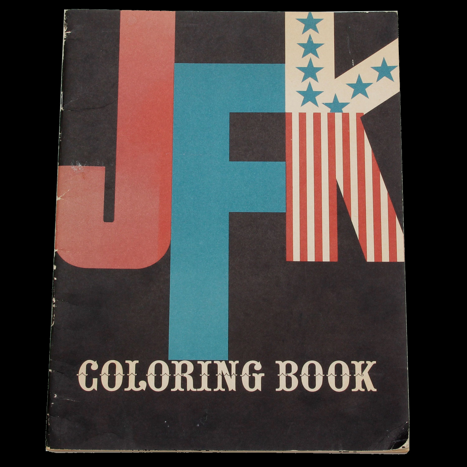 Vintage 1962 JFK Coloring Book