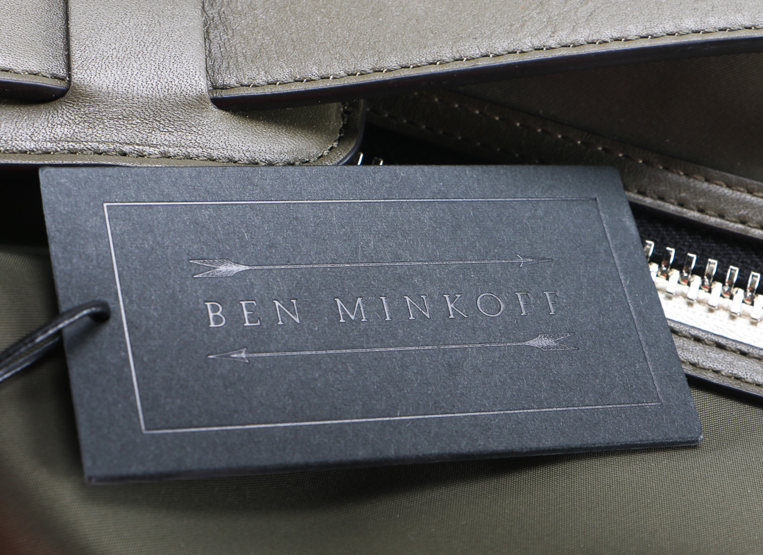 Ben Minkoff Olive Green Duffle Bag