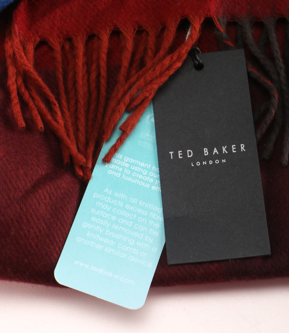 Pair of Plaid Ted Baker Scarves