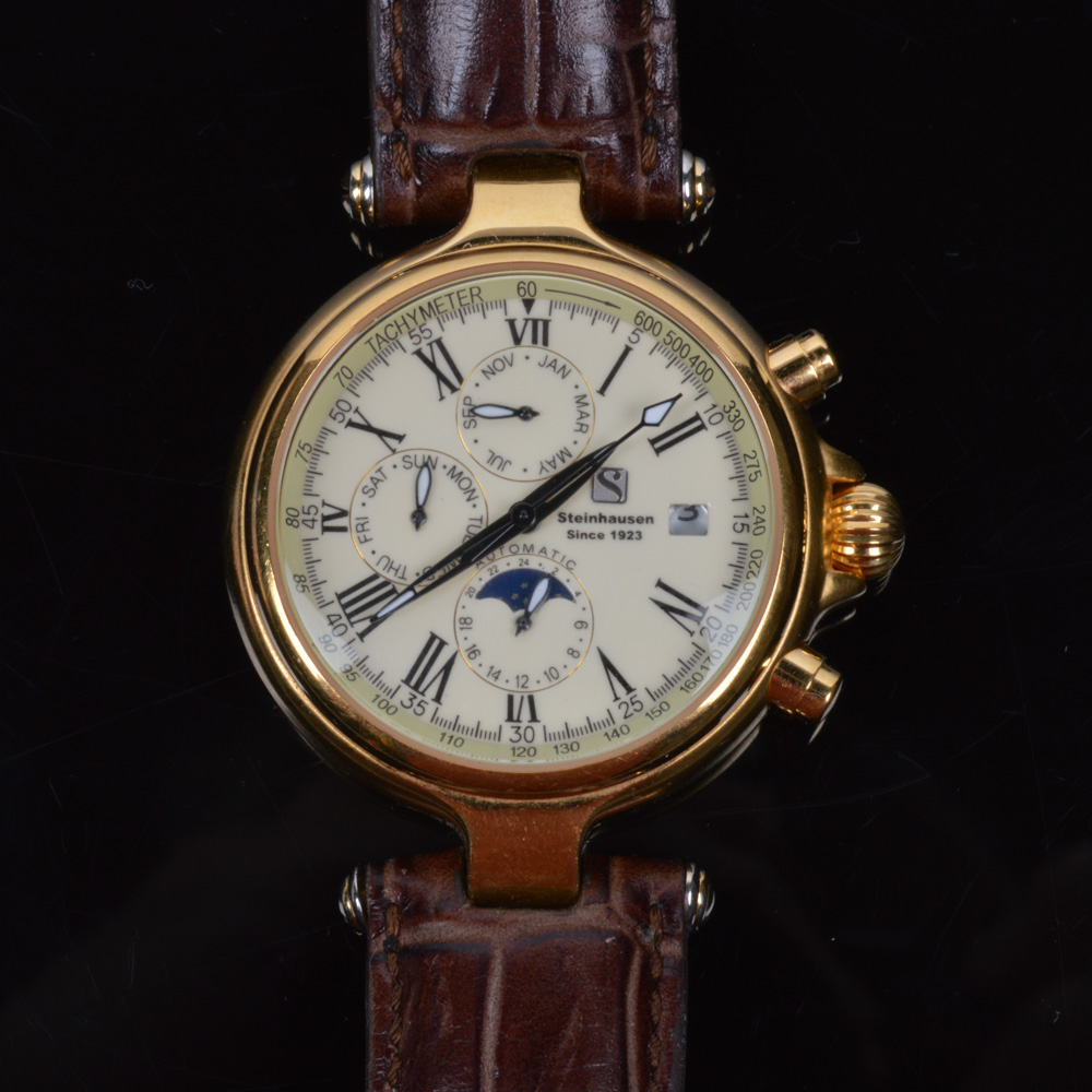 Steinhausen Men's Marquise Automatic Chronograph Watch