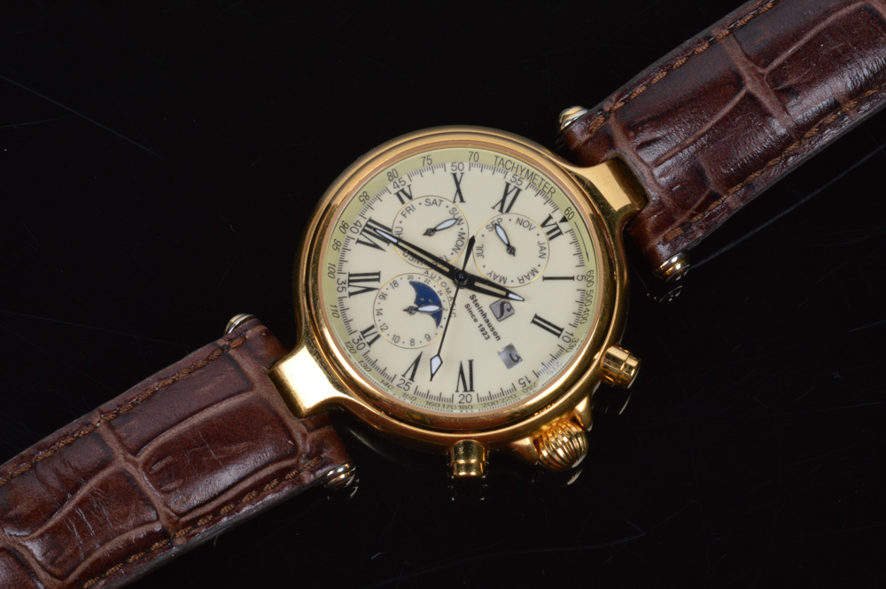 Steinhausen Men's Marquise Automatic Chronograph Watch