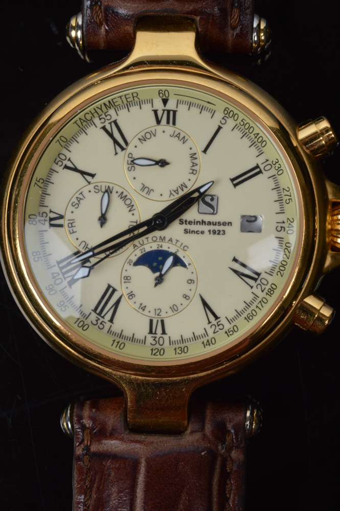 Steinhausen Men's Marquise Automatic Chronograph Watch