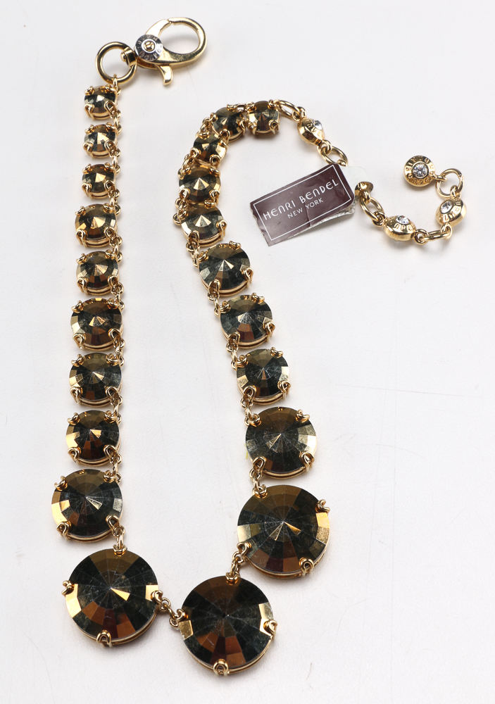 Collection of Henri Bendel Rhinestone Jewelry