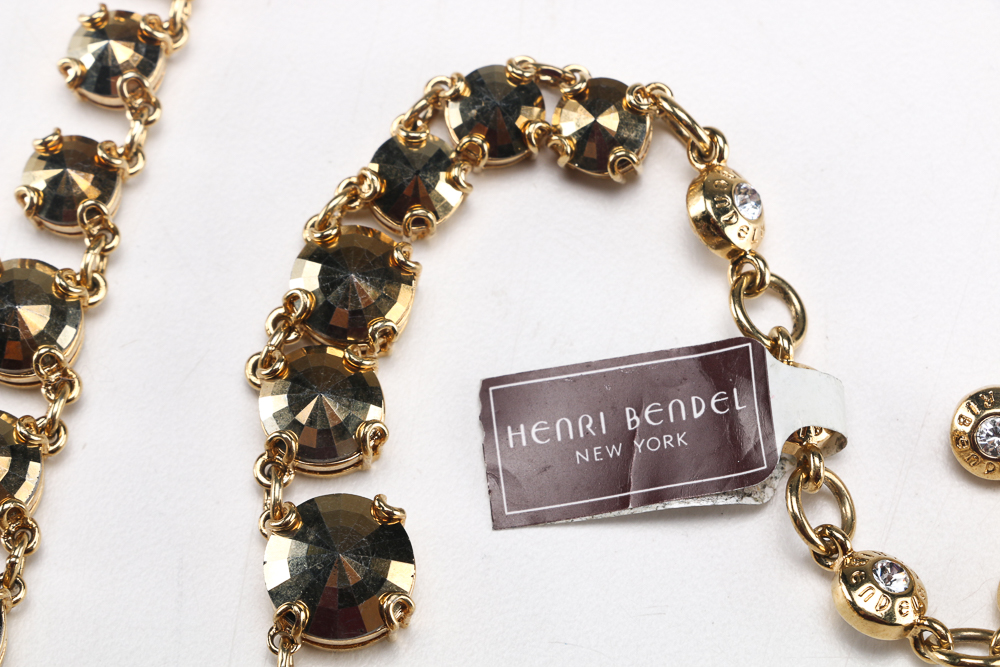 Collection of Henri Bendel Rhinestone Jewelry