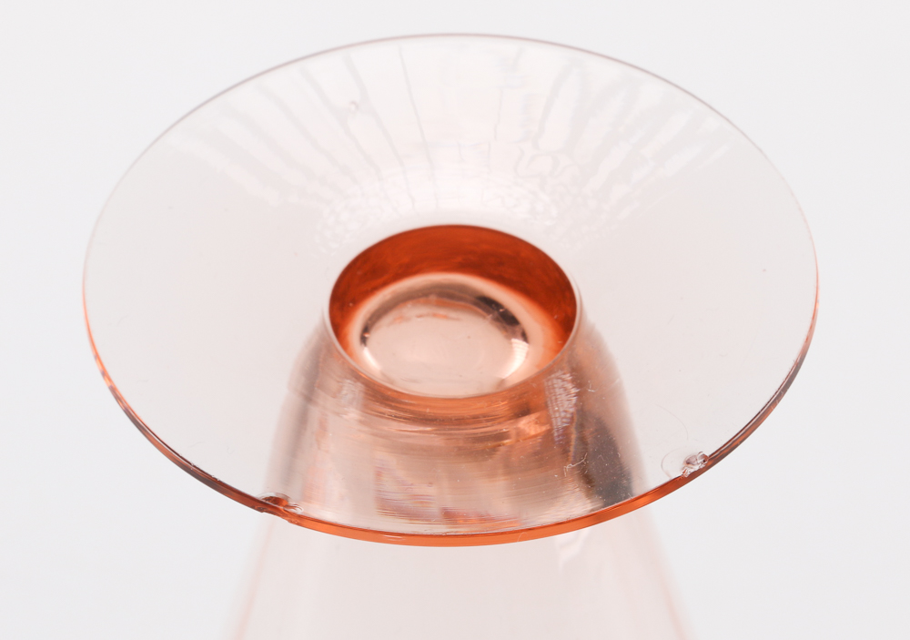 Circa 1950 Pink Depression Glass Grouping