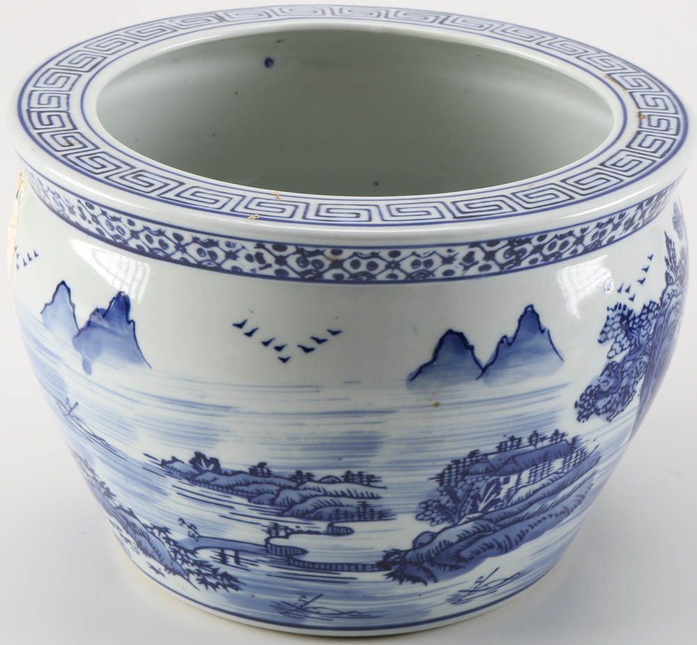 Collection of Chinese Porcelain Pots and Stands