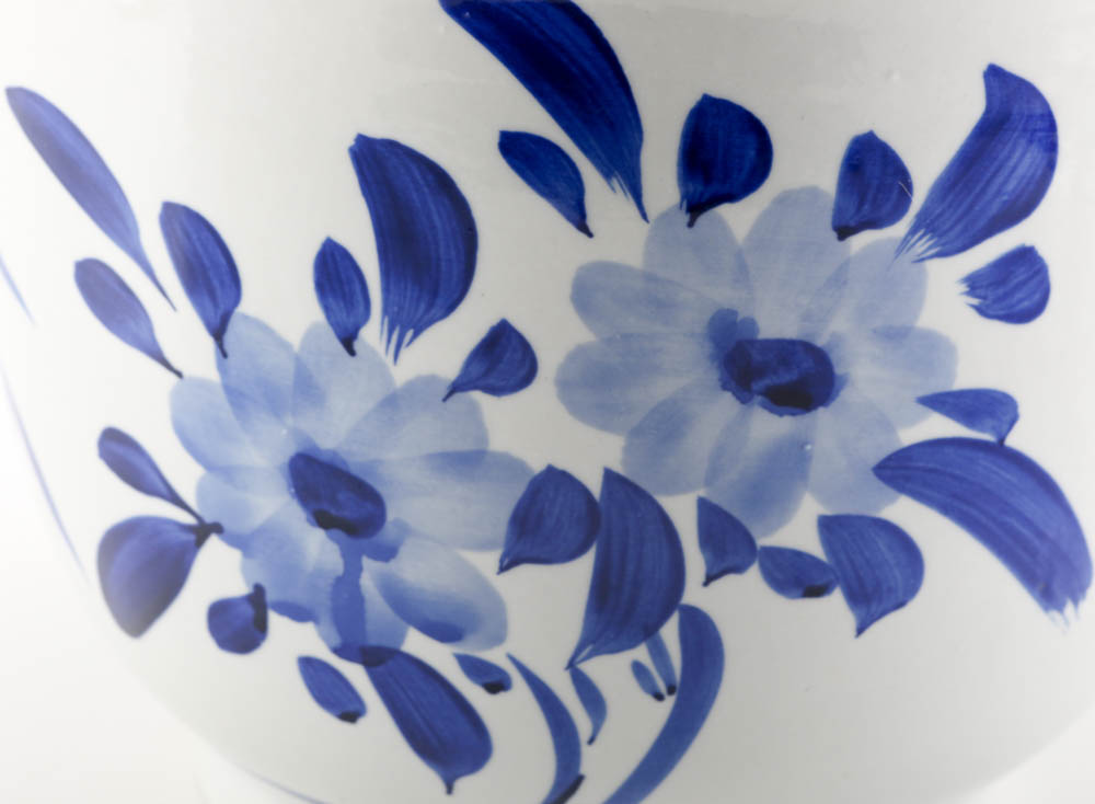 Collection of Chinese Porcelain Pots and Stands