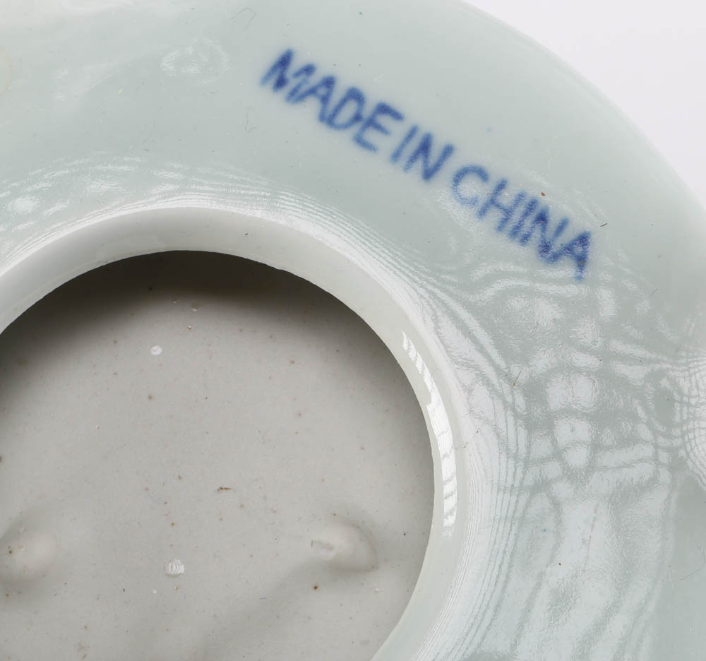 Collection of Chinese Porcelain Pots and Stands