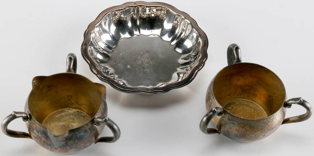 Assortment of Silver Plate Items