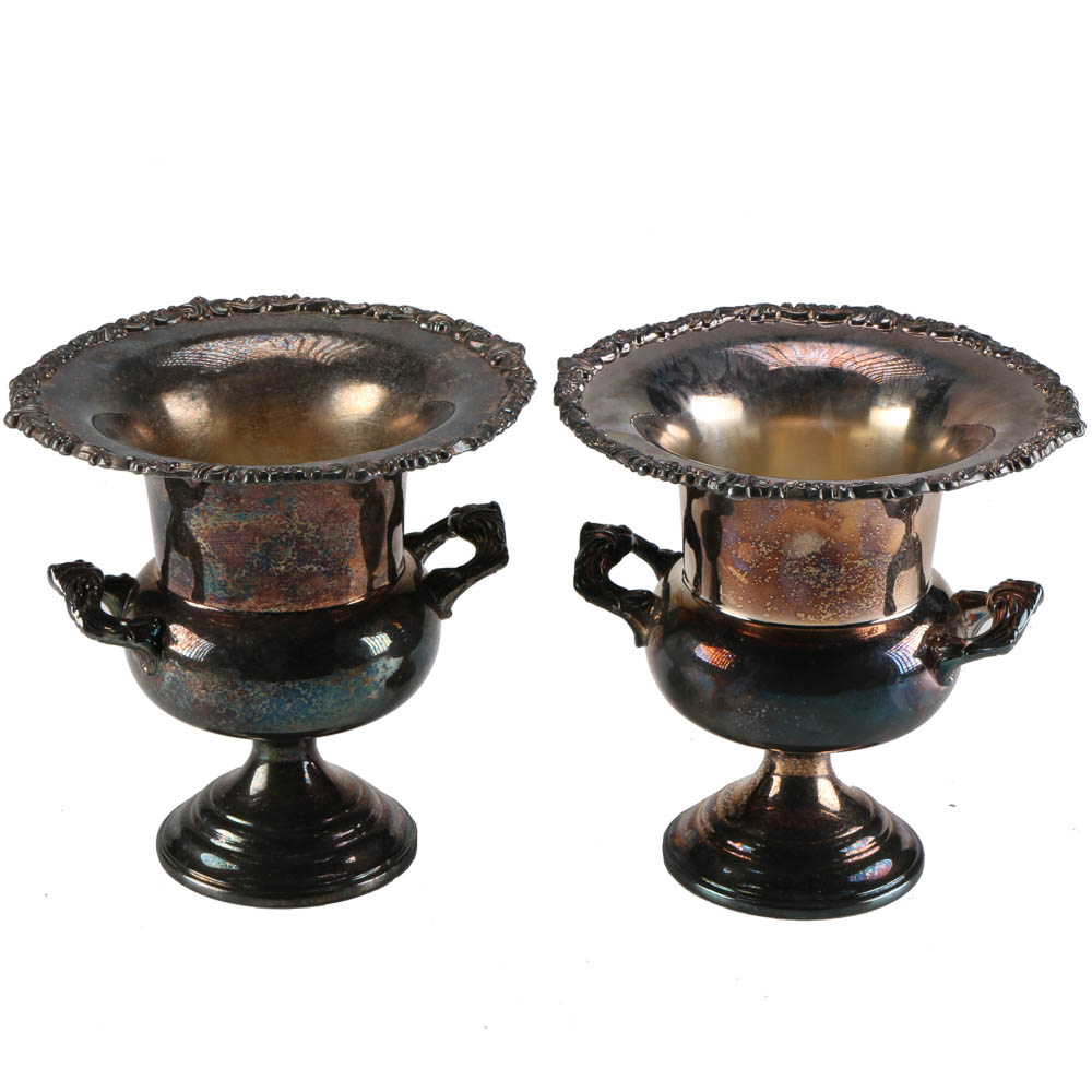 Sheridan Silver Plate Champagne Bucket Set