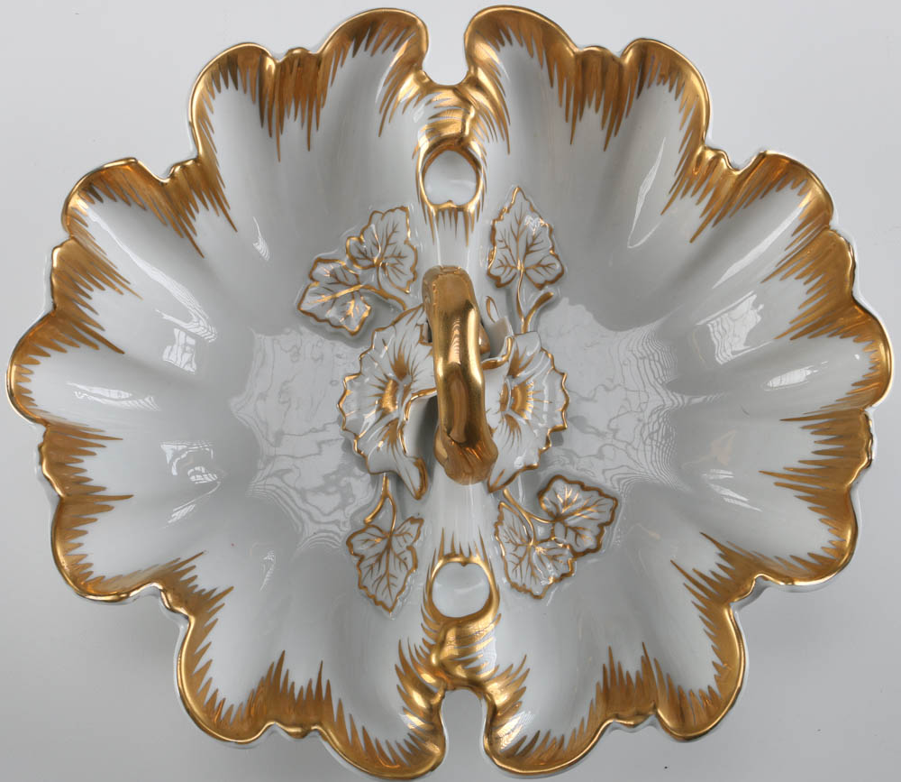 Three Tiered Serving Stand and Dish