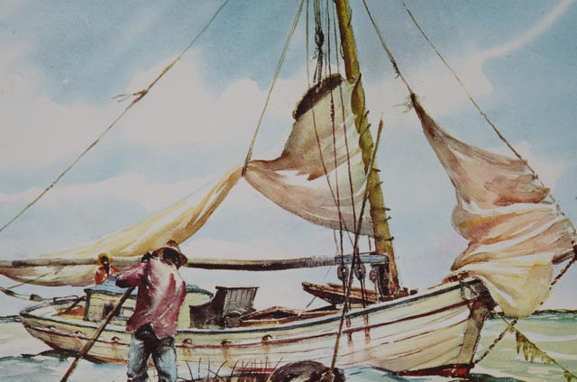 Three Phil Brinkman Watercolor Reproduction Prints