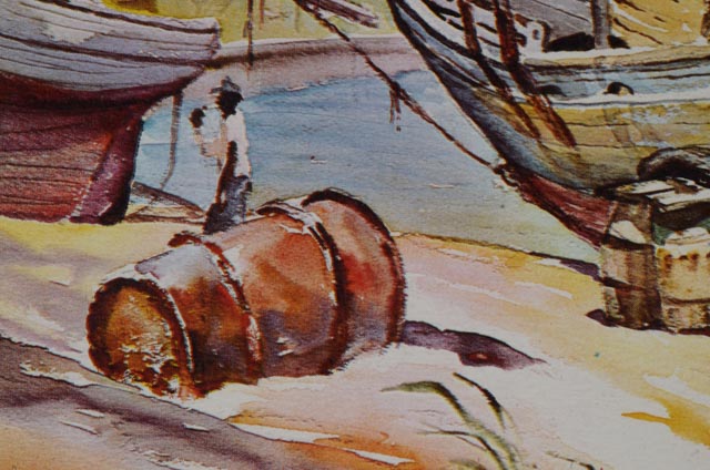 Three Phil Brinkman Watercolor Reproduction Prints