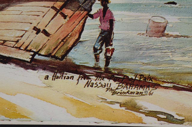 Three Phil Brinkman Watercolor Reproduction Prints