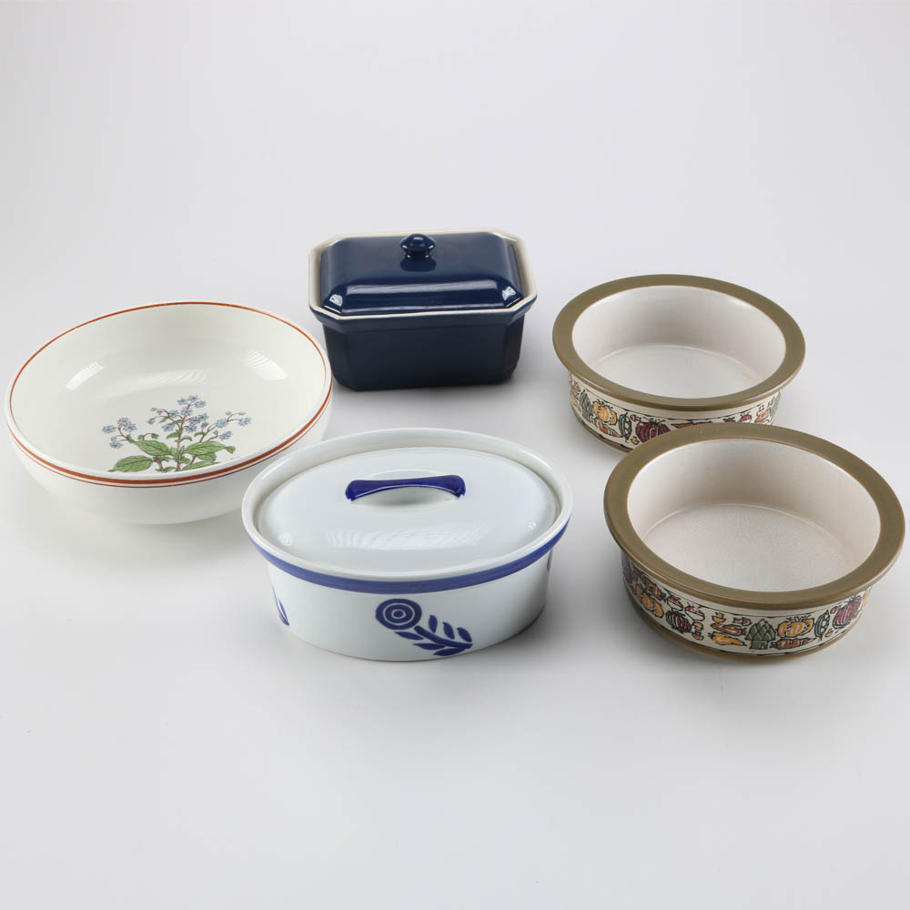 Assortment of Ceramic Kitchenware
