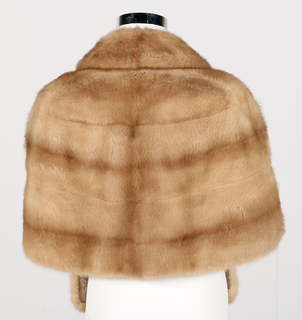 Vintage Blonde Mink Stole