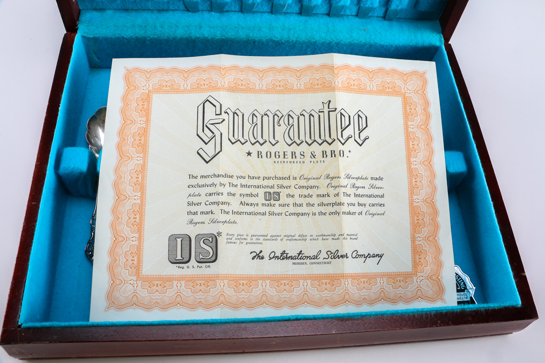 Assortment of Silver Plate Flatware In Box