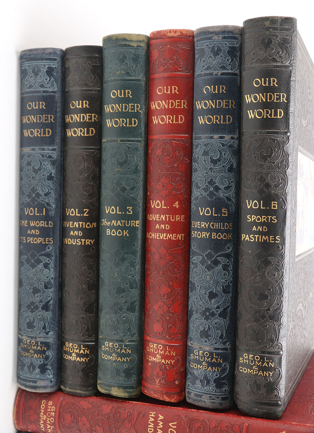 Complete Set of 1930s "Our Wonder World" Books