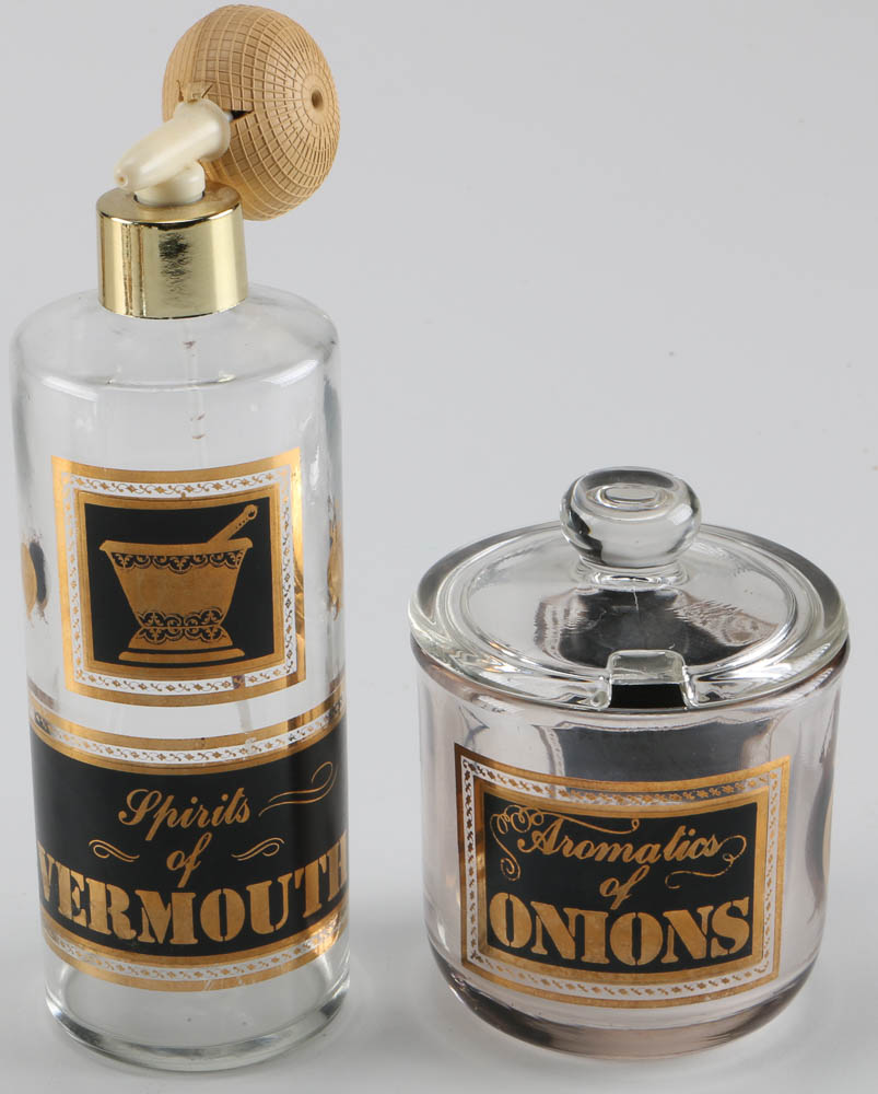 Black and Gold Barware