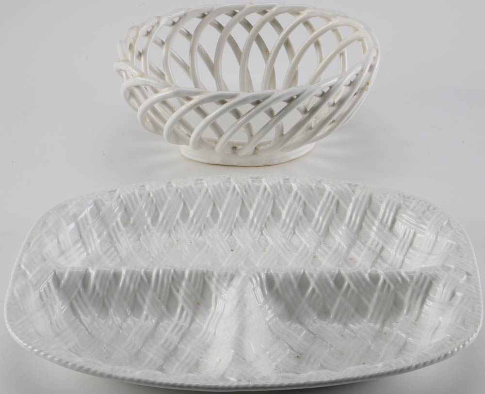 White Ceramic Serving Dishes
