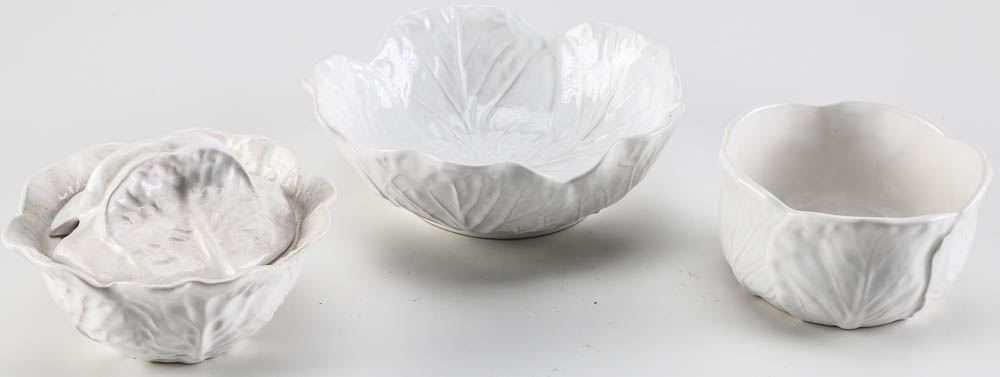 Borsalino Pinheiro Cabbage Themed Dish Set