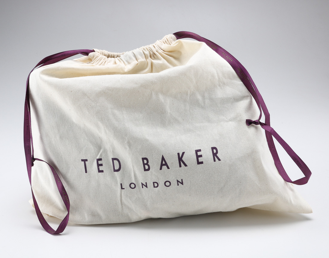 Ted Baker Beige Leather Saddle Bag