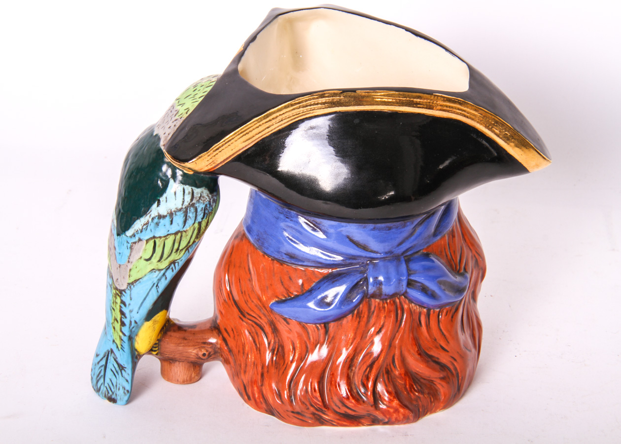 Pirate Figurine and Toby Jugs