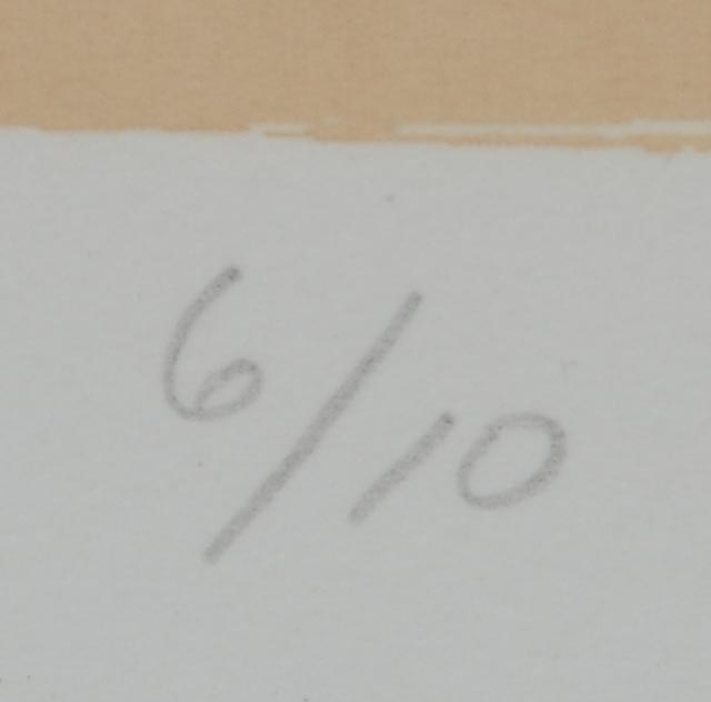 Jack Sullivan Signed Limited Edition Serigraph "Lenna" - WVXU