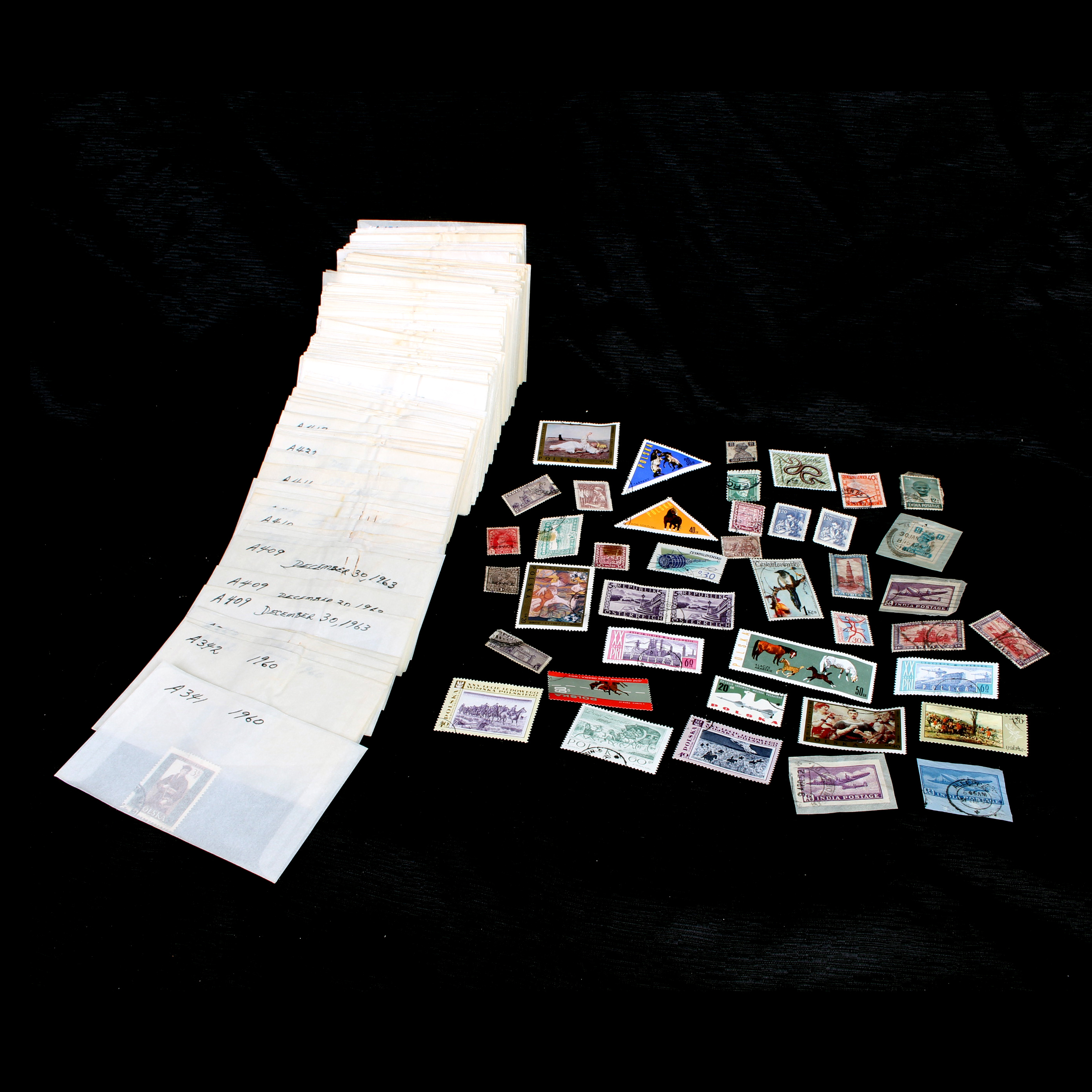 Vintage Foreign Stamps