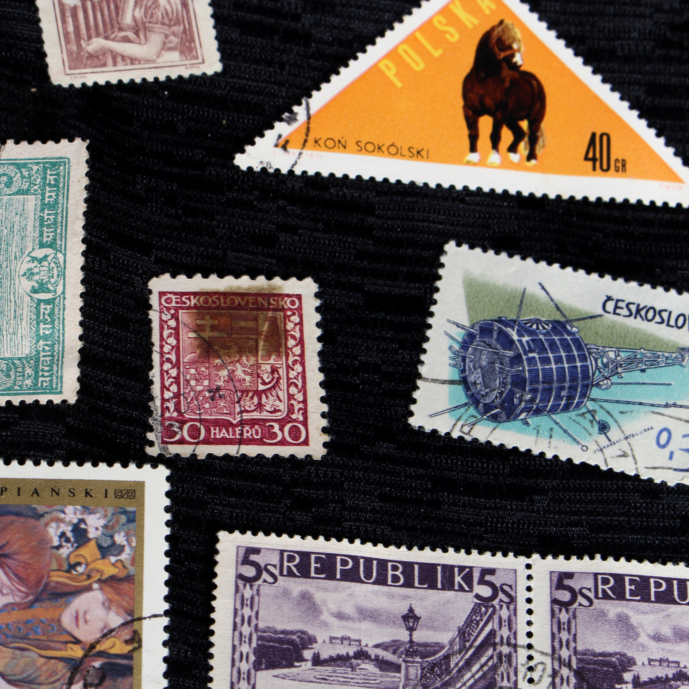 Vintage Foreign Stamps