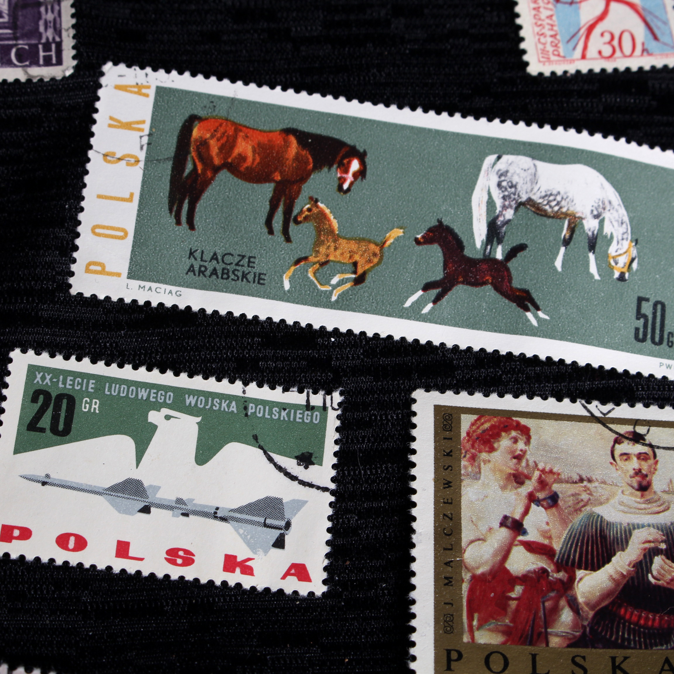 Vintage Foreign Stamps