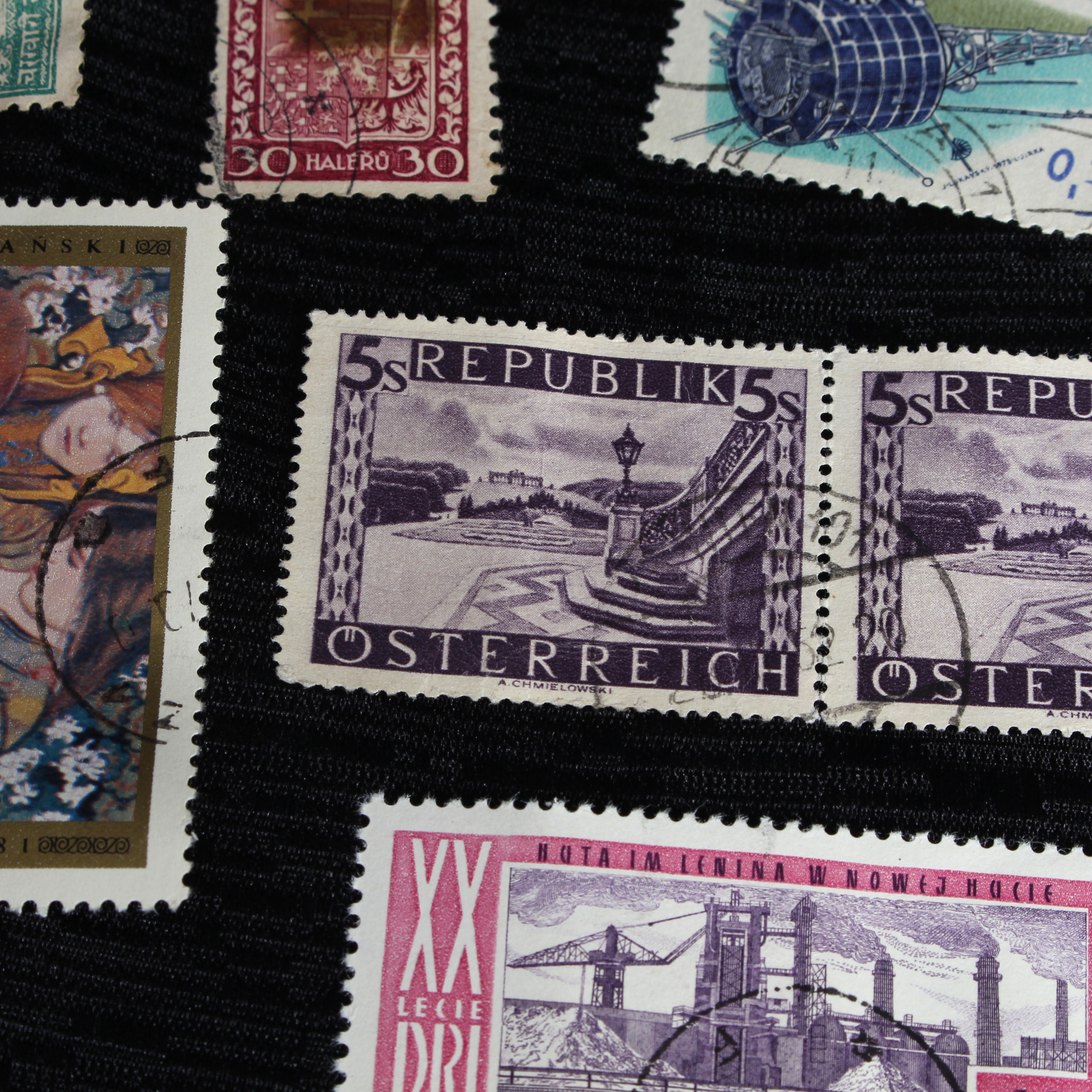Vintage Foreign Stamps