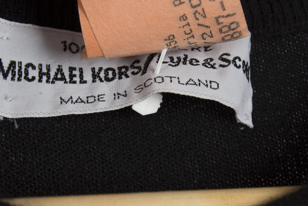 Black Cashmere Sweaters Prada V-Neck and Michael Kors Sleeveless Shell