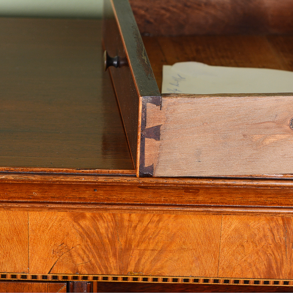 Antique American Federal Mahogany Ladies Writing Desk
