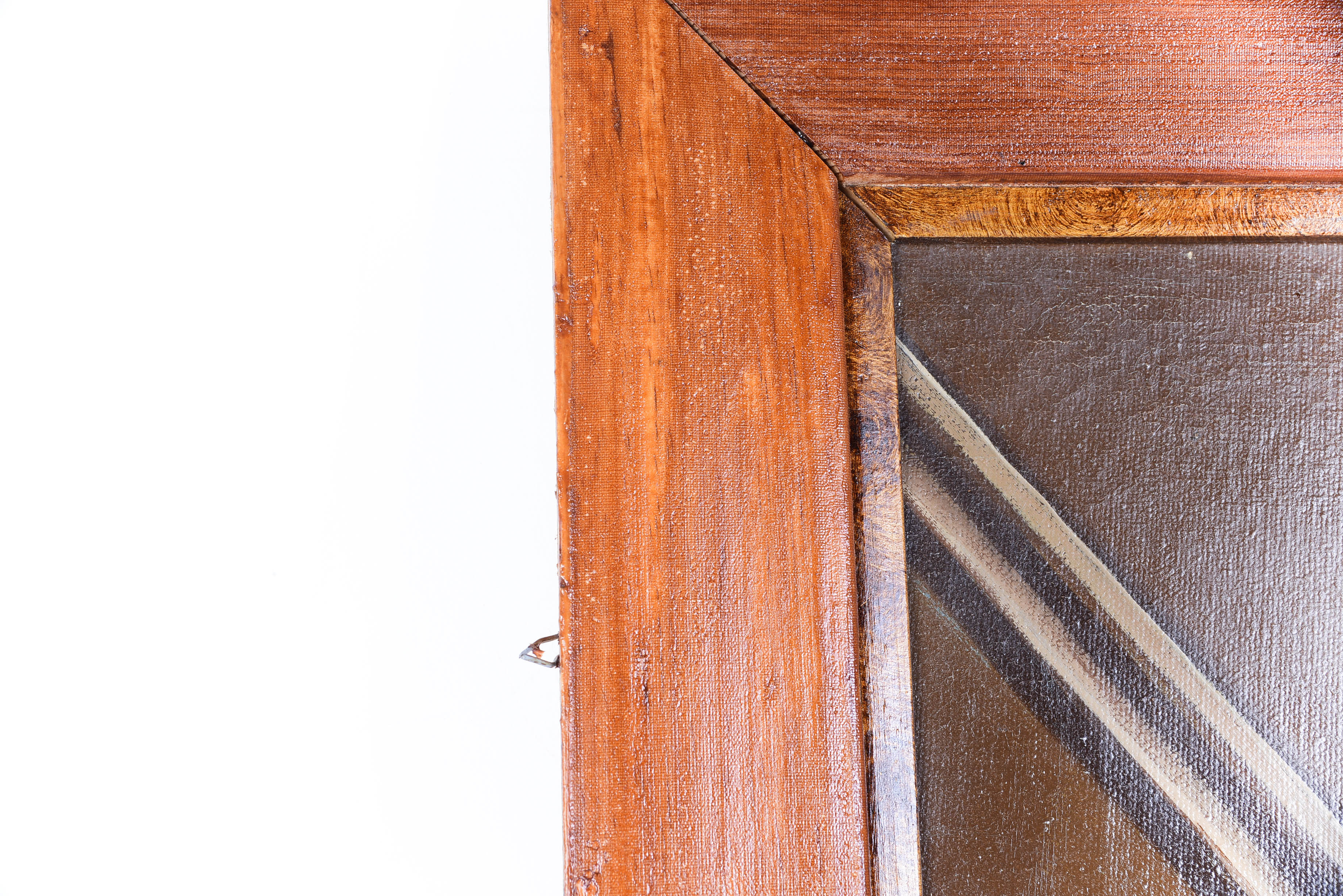 Signed Cowboy and Winchester Oil Painting