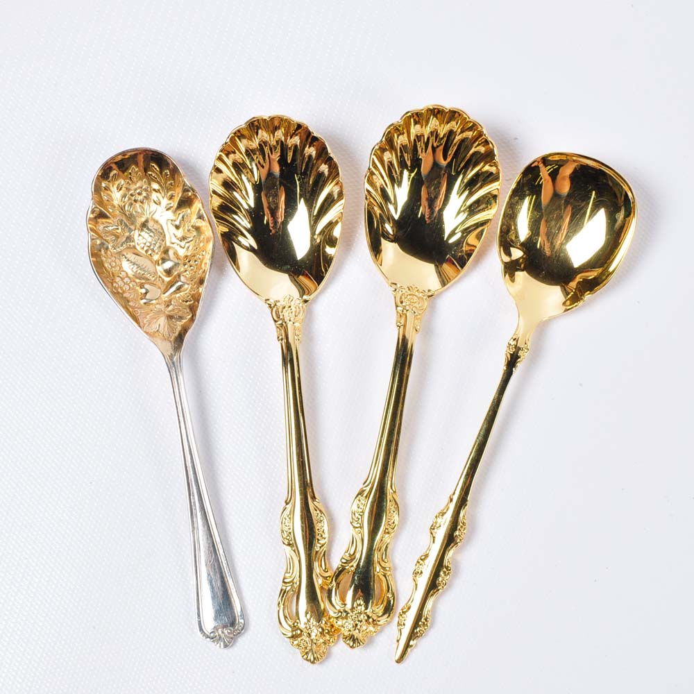 Retroneu Regence Gold Plated Flatware