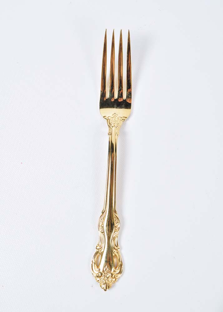 Retroneu Regence Gold Plated Flatware