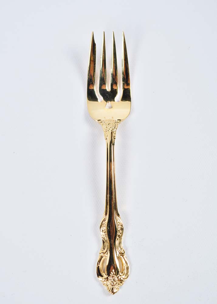 Retroneu Regence Gold Plated Flatware