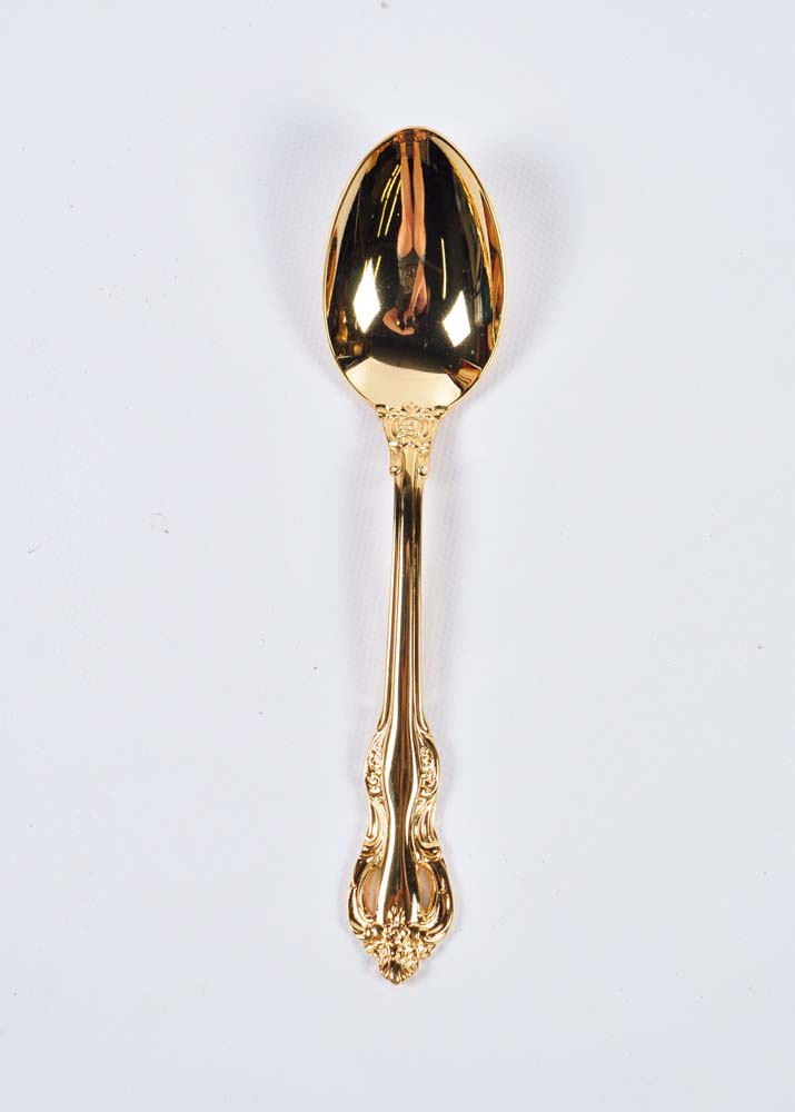 Retroneu Regence Gold Plated Flatware